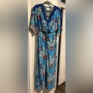 Lilly Pulitzer Adalyn Blue Maxi Dress